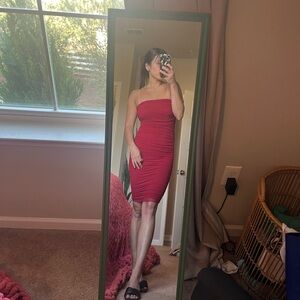 NWT fuzzi red dress